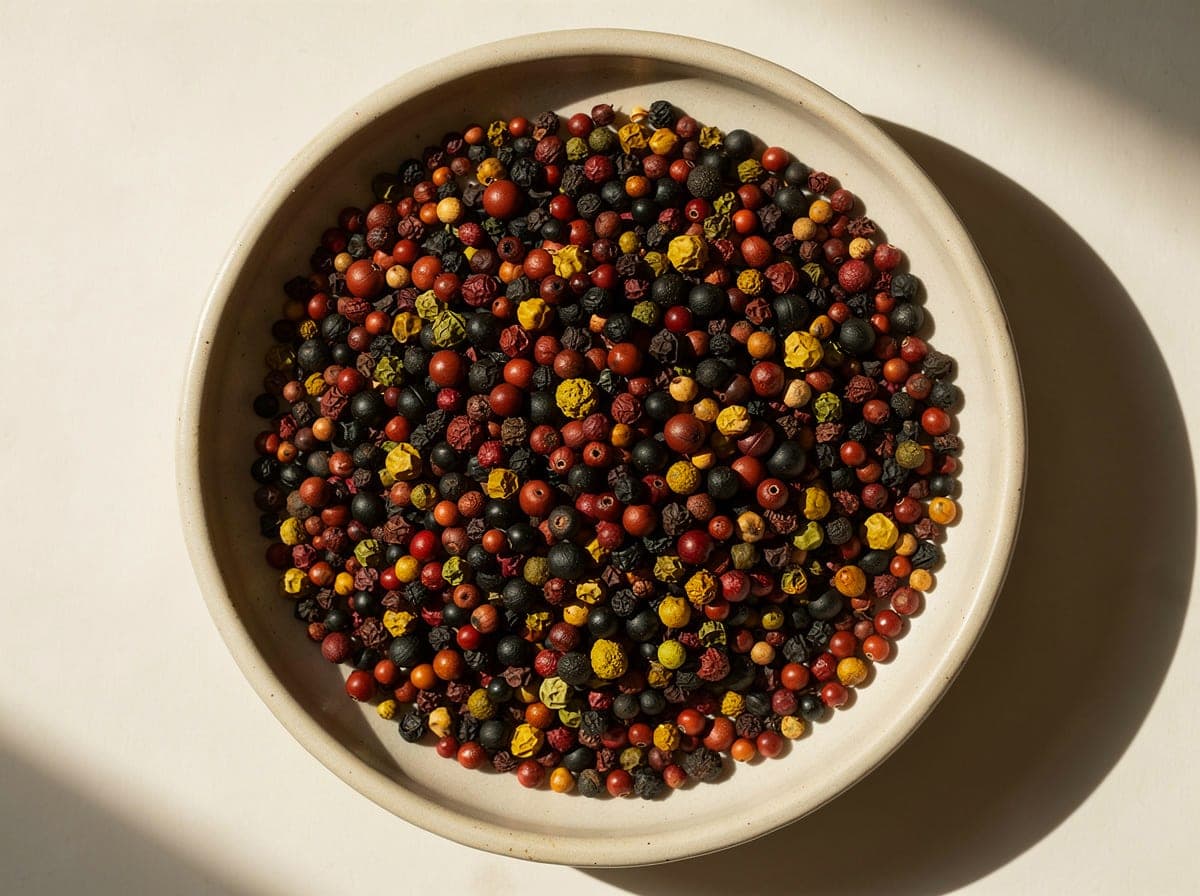 Mixed brassica sprouting seed in a shallow dish