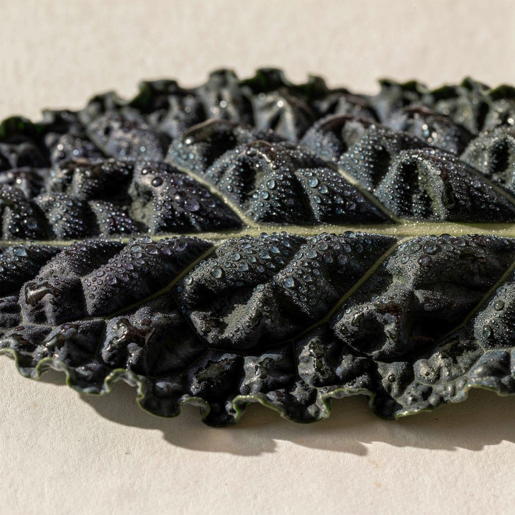 Lacinato Kale — leaf macro