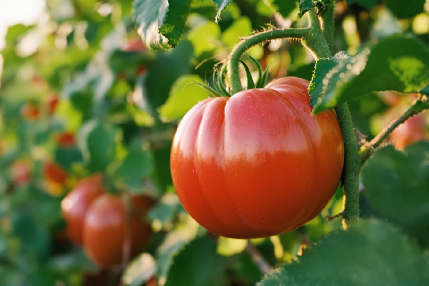 Illustrative Brandywine-type tomato fruit