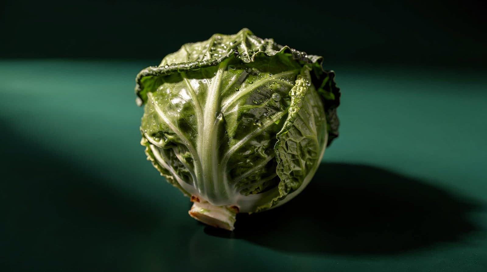 Cabbage heads in even light
