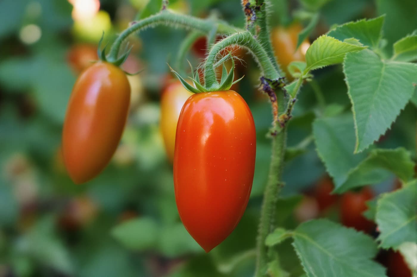 Illustrative San Marzano-type tomato fruit